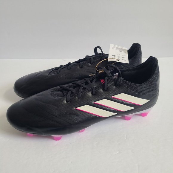 NEW Adidas Copa Pure.2 FG Soccer Cleats HQ8898 Size 7.5 Black Pink - Picture 1 of 9